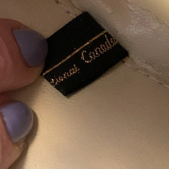 Vintage Heys Canada purse enamel metal mesh evening clutch cream gold hardware - Picture 11 of 16